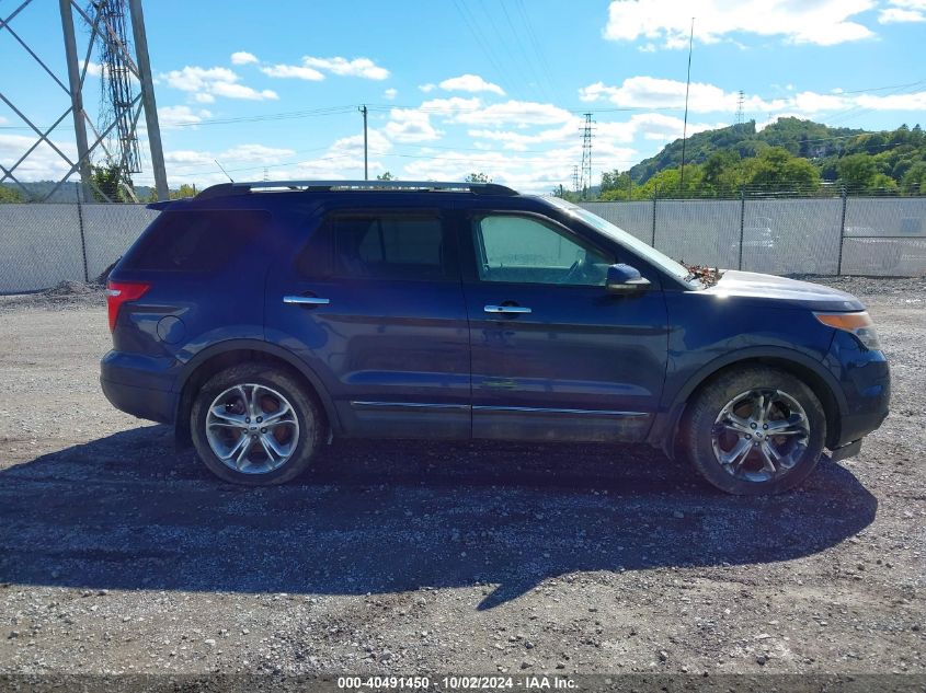 2012 Ford Explorer Limited VIN: 1FMHK8F83CGA07881 Lot: 40491450