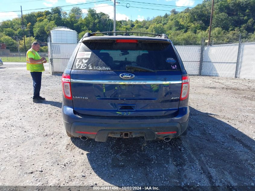 2012 Ford Explorer Limited VIN: 1FMHK8F83CGA07881 Lot: 40491450