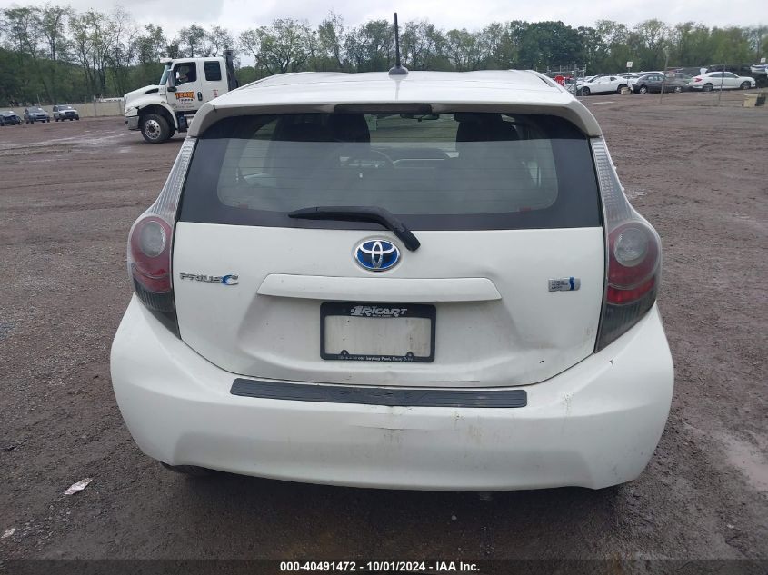 JTDKDTB36C1010407 2012 Toyota Prius C Three