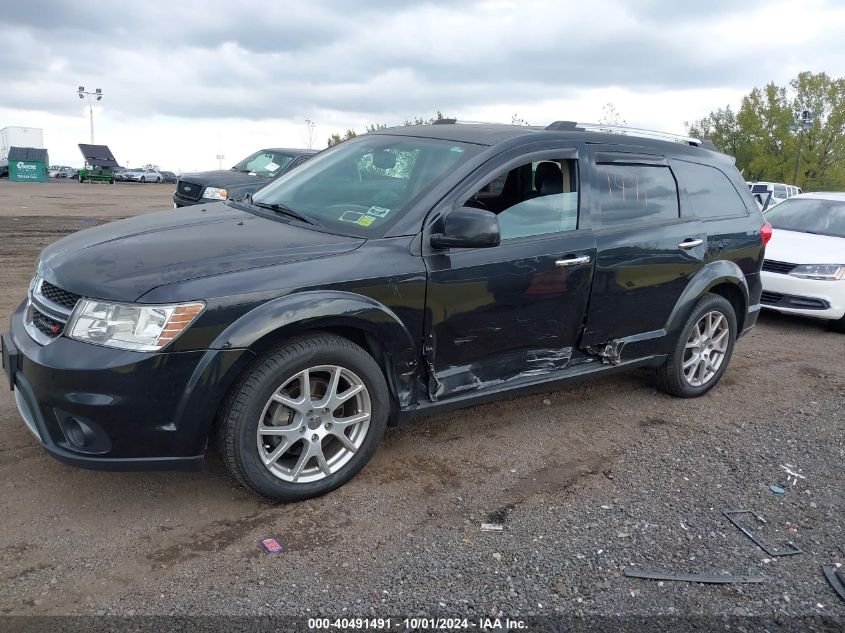 2013 Dodge Journey Crew VIN: 3C4PDDDG4DT641629 Lot: 40491491