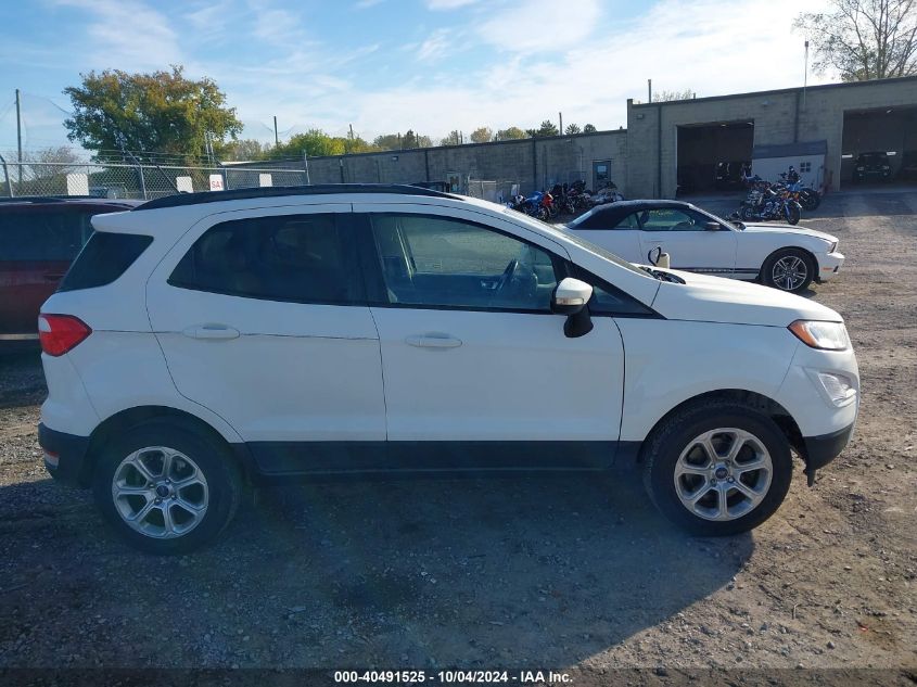 2018 Ford Ecosport Se VIN: MAJ3P1TE3JC172664 Lot: 40491525