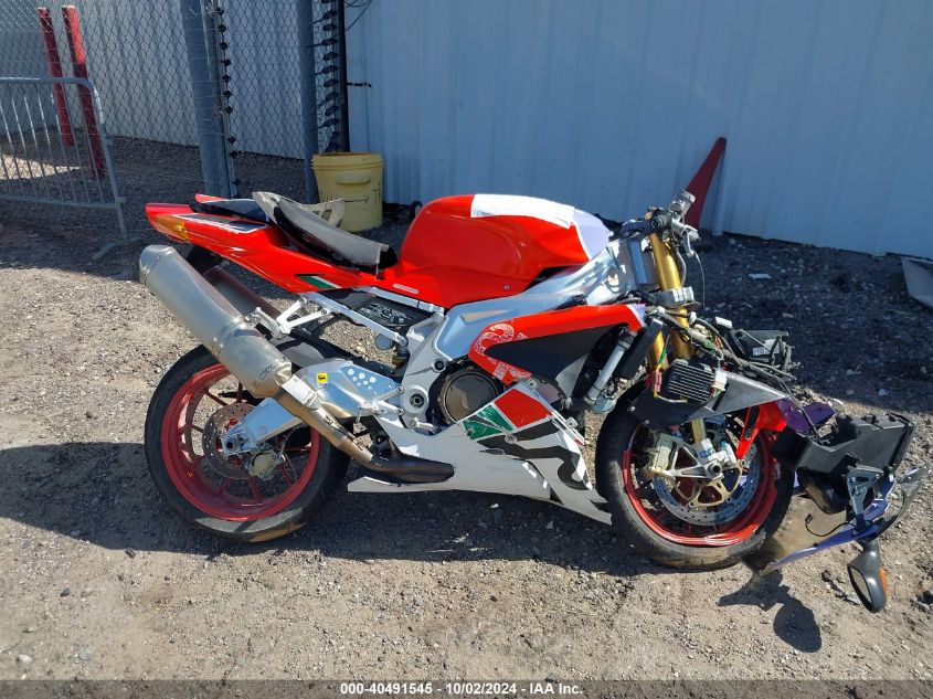 2008 Aprilia Rsv 1000 R VIN: ZD4RRTR0X8S001078 Lot: 40491545