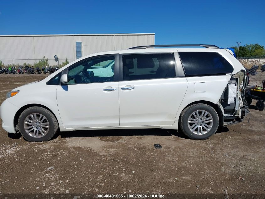 2016 Toyota Sienna Xle 8 Passenger VIN: 5TDYK3DC7GS718154 Lot: 40491565