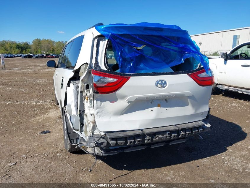 2016 Toyota Sienna Xle 8 Passenger VIN: 5TDYK3DC7GS718154 Lot: 40491565