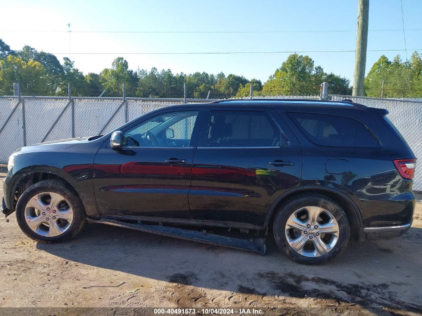 2014 Dodge Durango Limited VIN: 1C4RDHDG4EC520225 Lot: 40491573