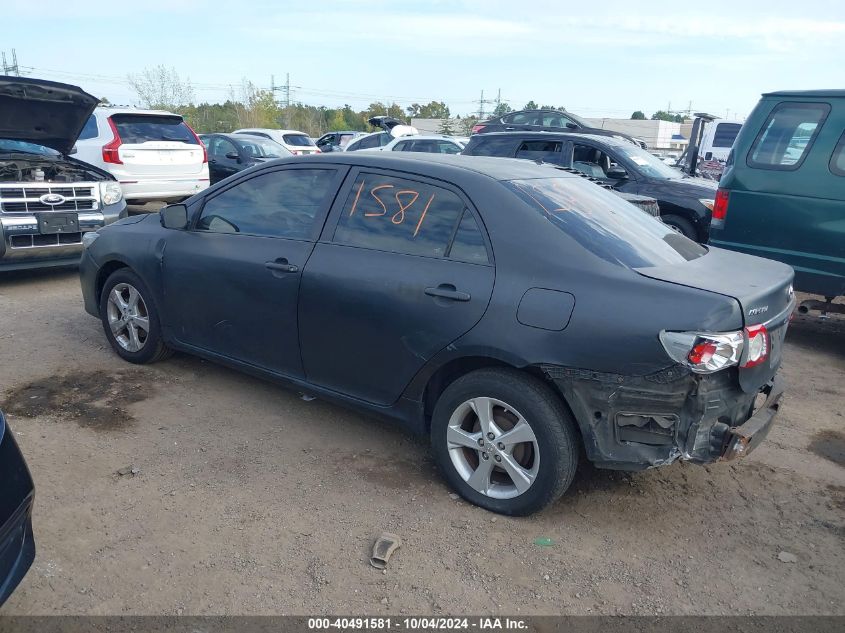 2011 Toyota Corolla Le VIN: 2T1BU4EE7BC603299 Lot: 40491581