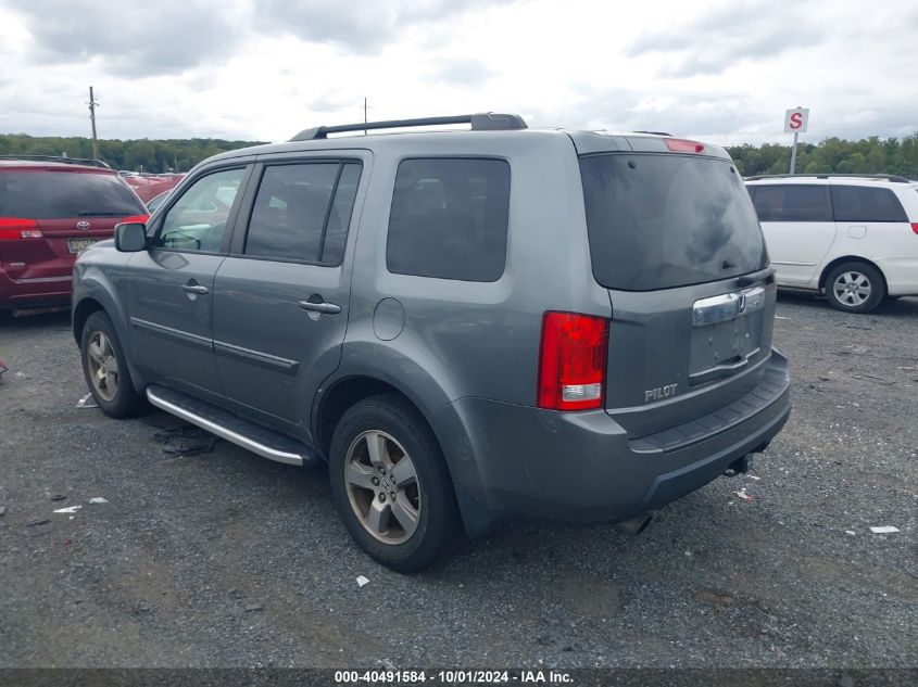 2009 Honda Pilot Ex-L VIN: 5FNYF48629B054741 Lot: 40491584