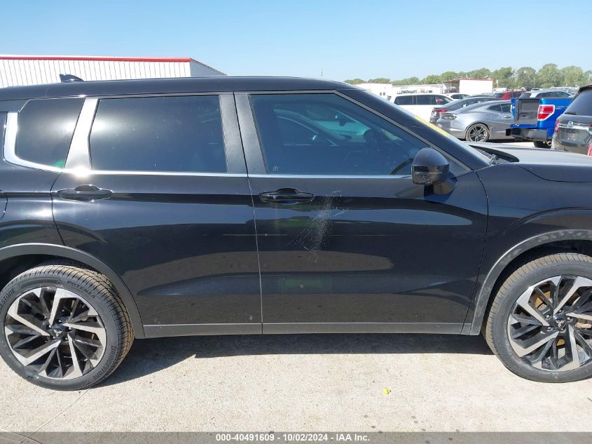 2022 Mitsubishi Outlander Black Edition 2Wd/Se 2.5 2Wd/Se Launch Edition 2Wd VIN: JA4J3UA81NZ090800 Lot: 40491609