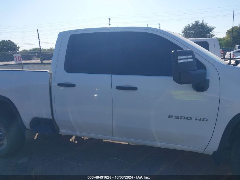 2021 Chevrolet Silverado 2500Hd 4Wd Standard Bed Wt VIN: 1GC5YLE74MF281020 Lot: 40491625