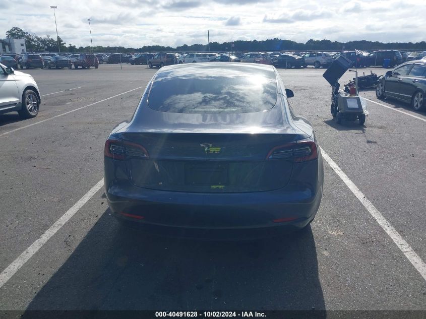 2023 Tesla Model 3 Rear-Wheel Drive VIN: 5YJ3E1EA6PF701109 Lot: 40491628