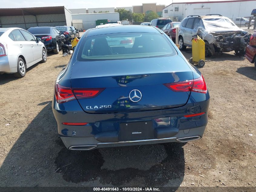 WDD5J4GB4LN071006 2020 Mercedes-Benz Cla 250