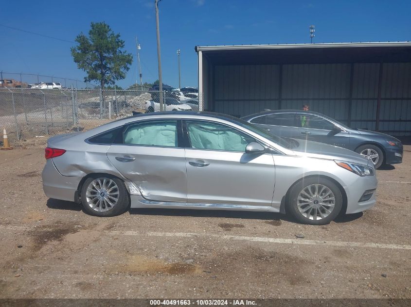 2015 Hyundai Sonata Limited VIN: 5NPE34AF5FH194690 Lot: 40491663