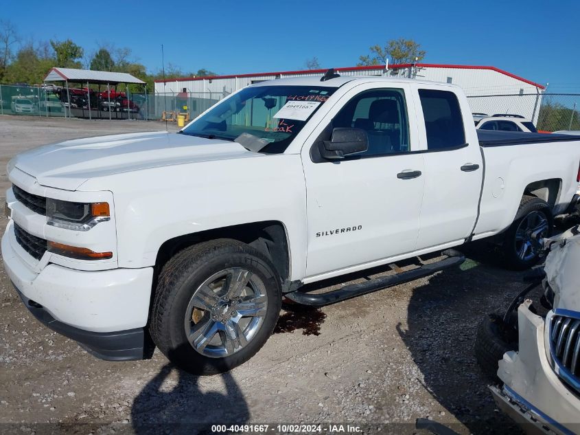 2018 Chevrolet Silverado 1500 Custom VIN: 1GCRCPEH8JZ104576 Lot: 40491667