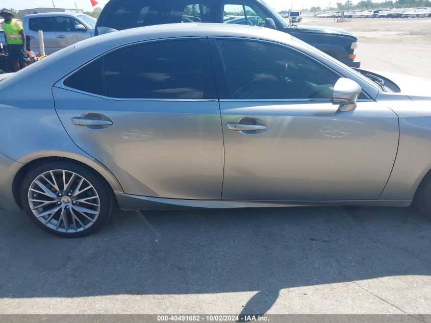 2014 Lexus Is 250 VIN: JTHBF1D23E5014136 Lot: 40491682