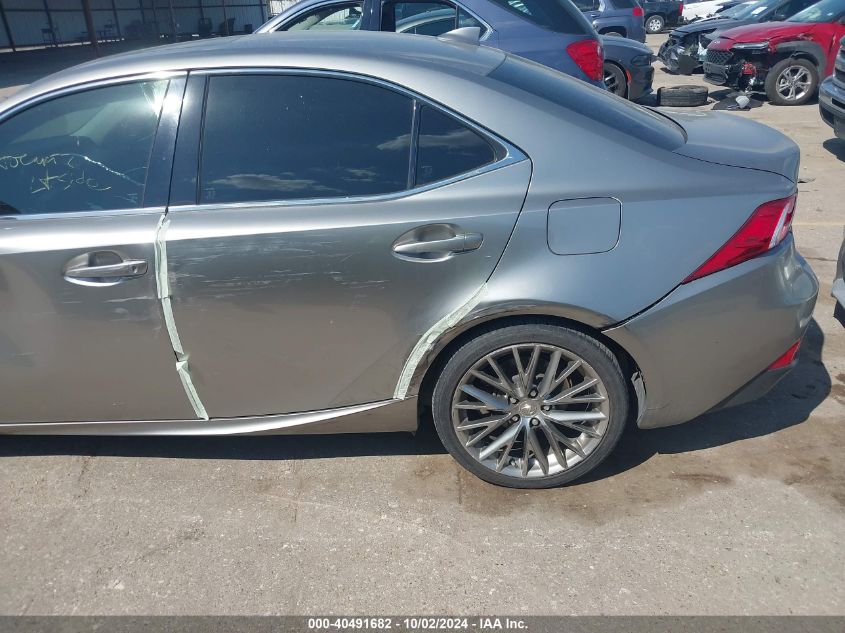 2014 Lexus Is 250 VIN: JTHBF1D23E5014136 Lot: 40491682