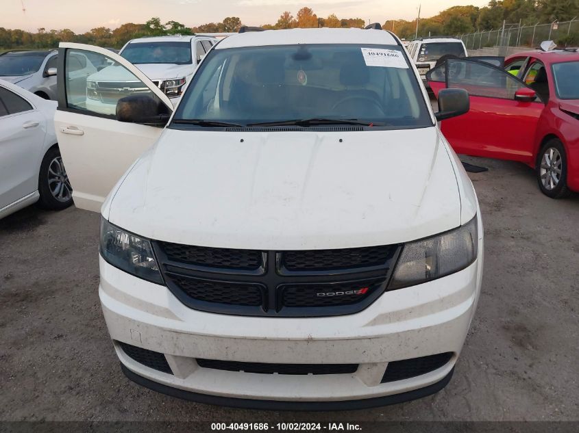 2018 Dodge Journey Se VIN: 3C4PDCAB2JT383450 Lot: 40491686