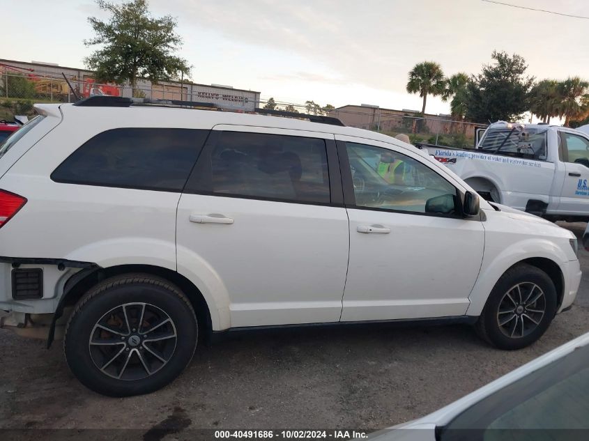 2018 Dodge Journey Se VIN: 3C4PDCAB2JT383450 Lot: 40491686