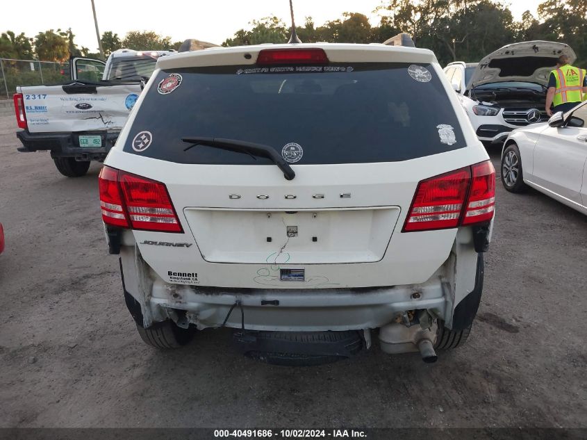 2018 Dodge Journey Se VIN: 3C4PDCAB2JT383450 Lot: 40491686