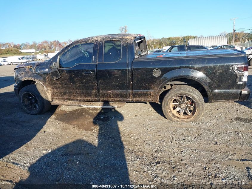 2018 Ford F150 Super Cab VIN: 1FTFX1E53JKD75077 Lot: 40491687