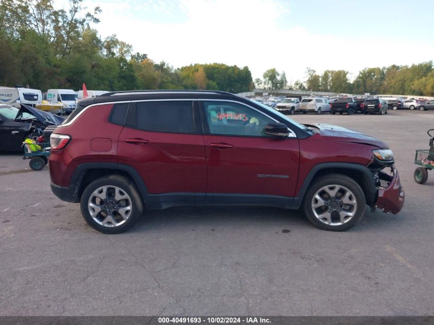 3C4NJDCB6NT129474 2022 Jeep Compass Limited 4X4