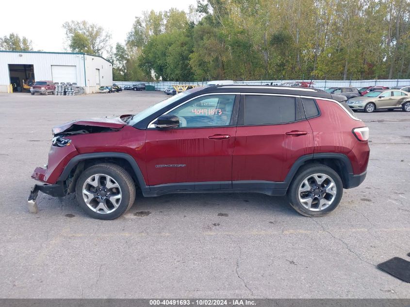 3C4NJDCB6NT129474 2022 Jeep Compass Limited 4X4