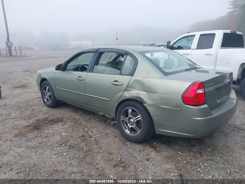 2006 Chevrolet Malibu Ls VIN: 1G1ZS51866F228666 Lot: 40491698