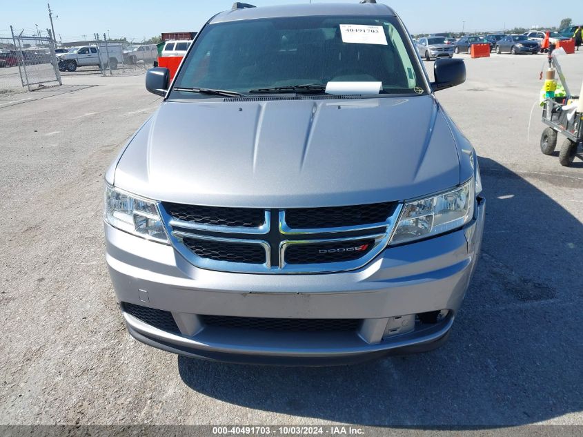 2018 Dodge Journey Se VIN: 3C4PDCAB8JT344720 Lot: 40491703