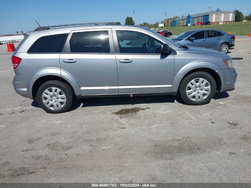 2018 Dodge Journey Se VIN: 3C4PDCAB8JT344720 Lot: 40491703