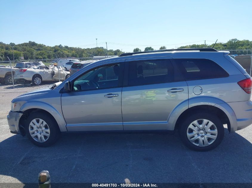 2018 Dodge Journey Se VIN: 3C4PDCAB8JT344720 Lot: 40491703