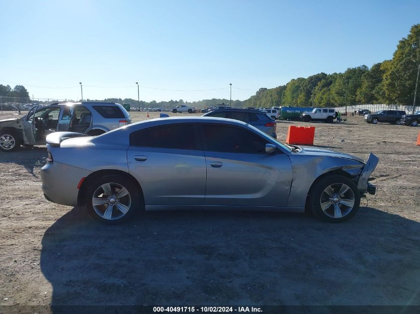 2016 Dodge Charger Sxt VIN: 2C3CDXHG2GH226742 Lot: 40491715