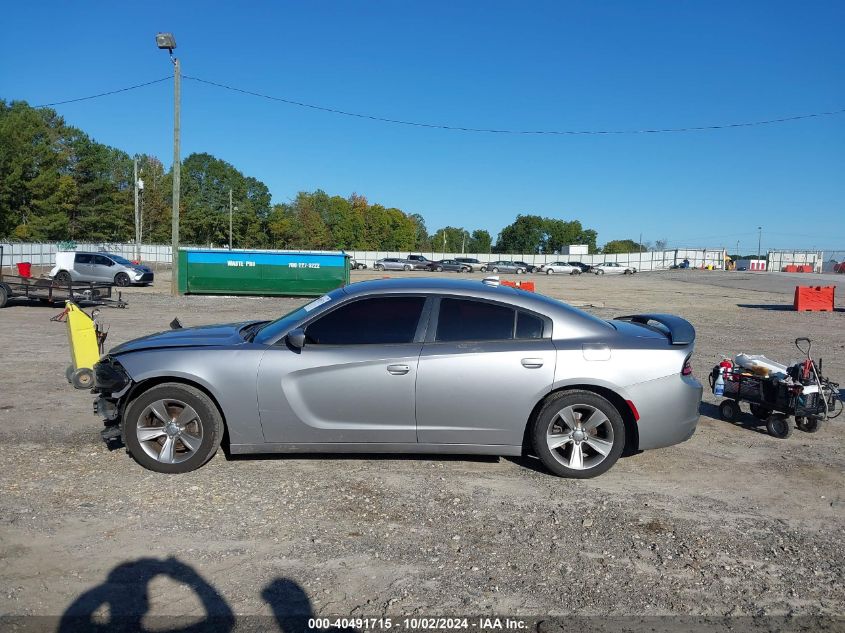 2016 Dodge Charger Sxt VIN: 2C3CDXHG2GH226742 Lot: 40491715