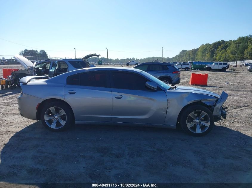 2016 Dodge Charger Sxt VIN: 2C3CDXHG2GH226742 Lot: 40491715