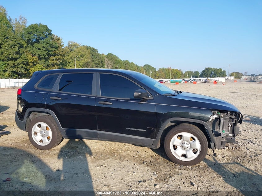 1C4PJLAB2EW273703 2014 Jeep Cherokee Sport