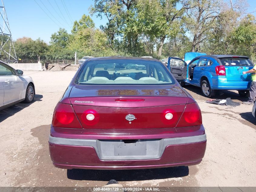 2G1WF52E249198793 2004 Chevrolet Impala