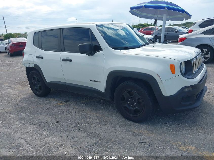 VIN ZACCJAAB9HPG19721 2017 JEEP RENEGADE no.1