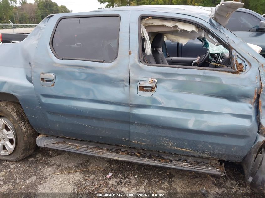 2006 Honda Ridgeline Rtl VIN: 2HJYK16576H510335 Lot: 40491747