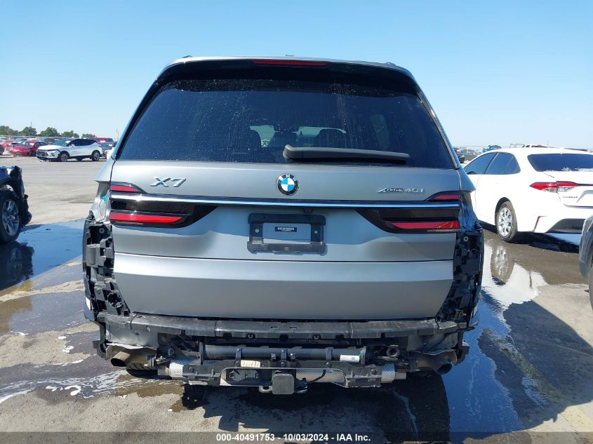 2023 BMW X7 xDrive40I VIN: 5UX23EM00P9P92033 Lot: 40491753