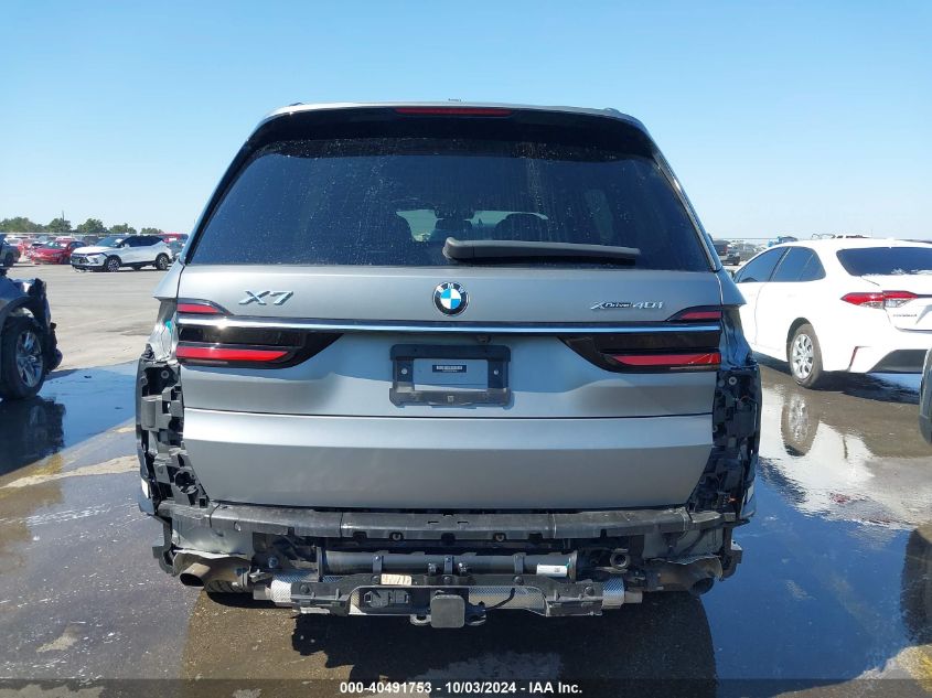 2023 BMW X7 xDrive40I VIN: 5UX23EM00P9P92033 Lot: 40491753