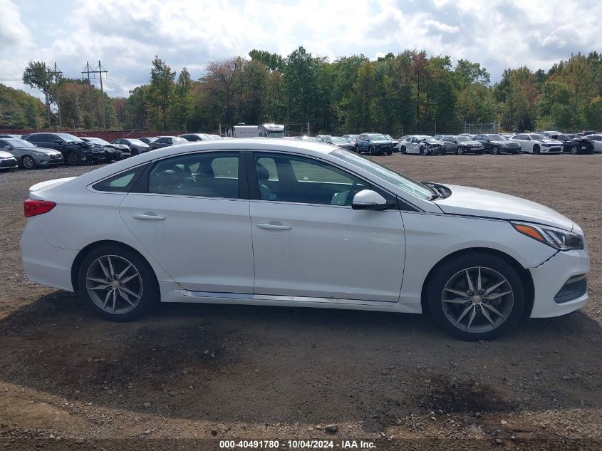 2017 Hyundai Sonata Sport 2.0T VIN: 5NPE34ABXHH498761 Lot: 40491780