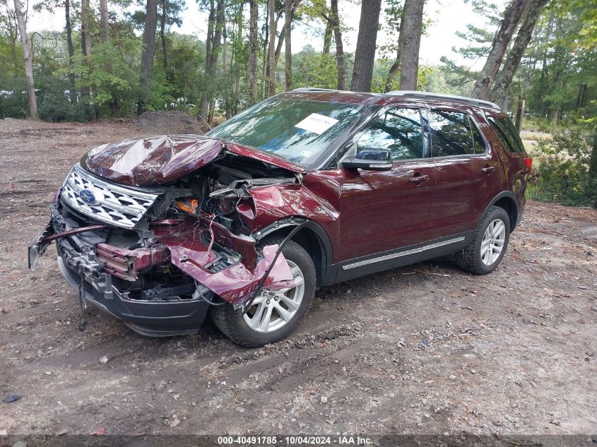 1FM5K8D86JGC55903 2018 FORD EXPLORER - Image 2