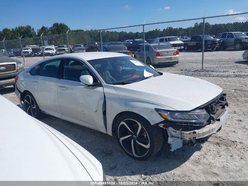 1HGCV1F32JA128825 2018 Honda Accord Sport