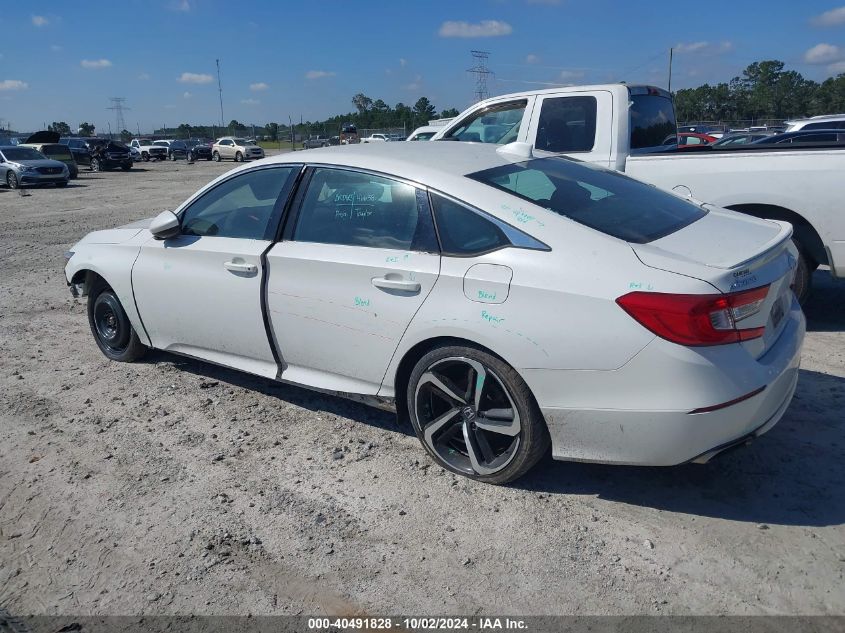 1HGCV1F32JA128825 2018 Honda Accord Sport