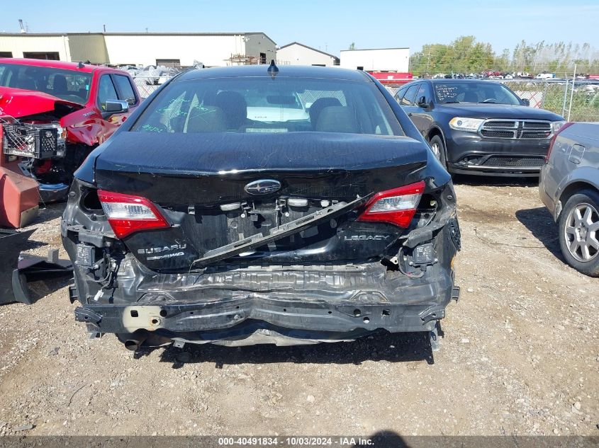 2018 Subaru Legacy 2.5I Limited VIN: 4S3BNAN61J3022179 Lot: 40491834