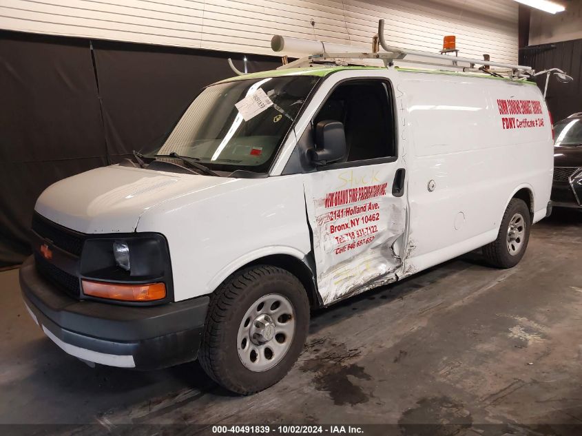 2010 Chevrolet Express 1500 Work Van VIN: 1GCUGADX2A1163223 Lot: 40491839