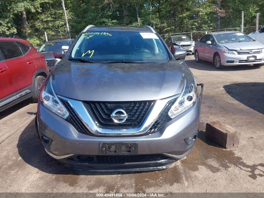 5N1AZ2MH2GN168222 2016 Nissan Murano Platinum