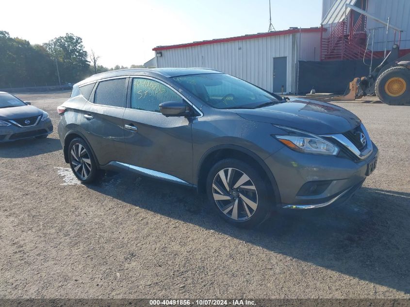 VIN 5N1AZ2MH2GN168222 2016 Nissan Murano, Platinum no.1