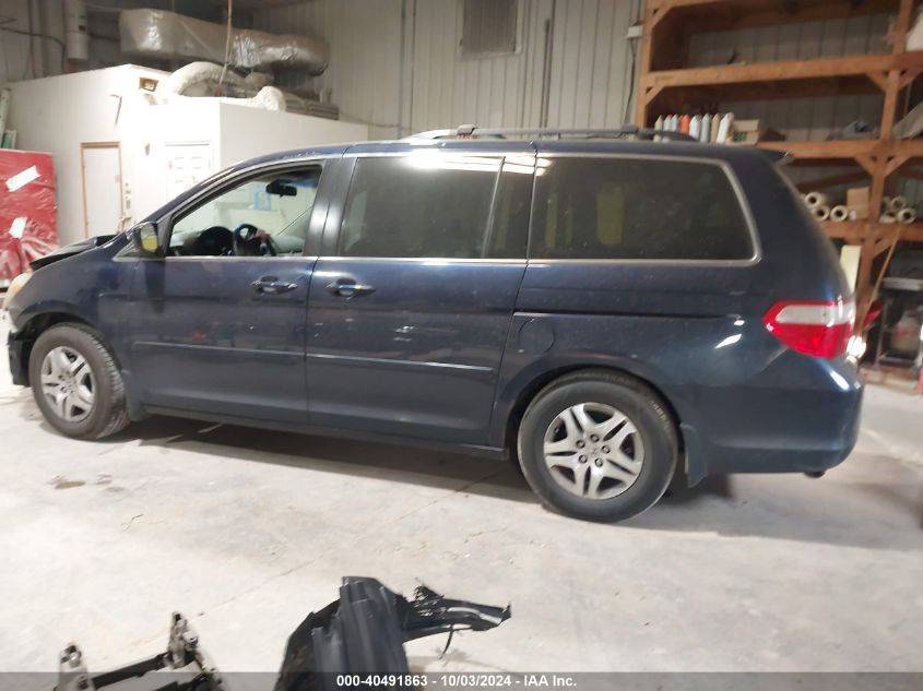 2007 Honda Odyssey Ex-L VIN: 5FNRL38607B007714 Lot: 40491863