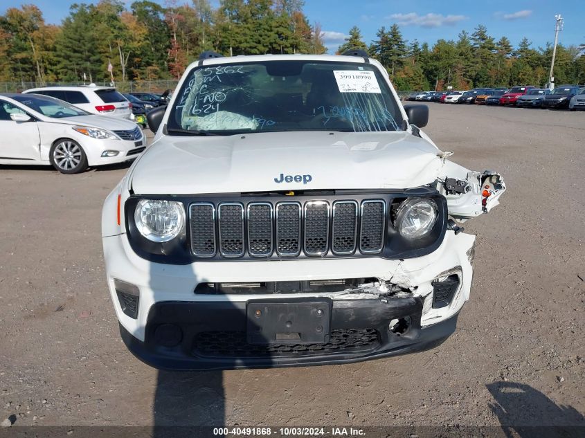 ZACNJBAB7KPK25718 2019 Jeep Renegade Sport 4X4