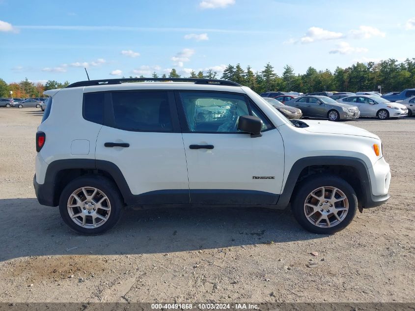 ZACNJBAB7KPK25718 2019 Jeep Renegade Sport 4X4