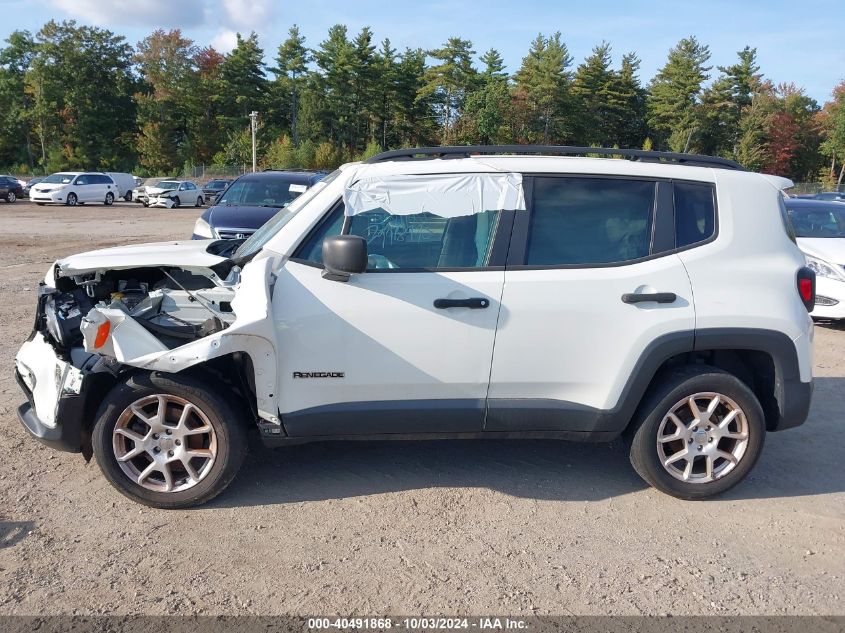 ZACNJBAB7KPK25718 2019 Jeep Renegade Sport 4X4